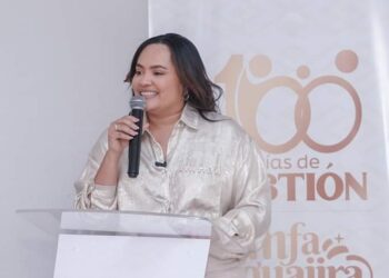 Directora de Comfaguajira presentó un balance de sus primeros 100 días de gestión