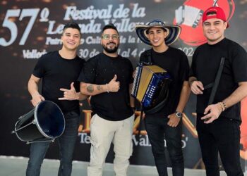 Roberto Kammerer, de La Banda del 5, va por la corona en el Festival Vallenato 2024