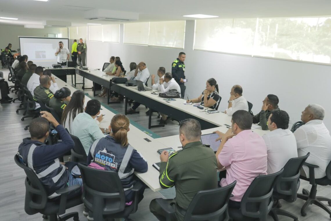 Realizan primera mesa técnica de seguridad vial en La Guajira
