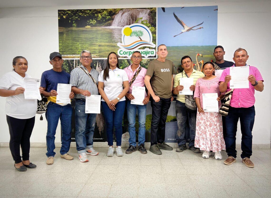 Corpoguajira suscribió acuerdo de conservación con caficultores de la Serranía de Perijá