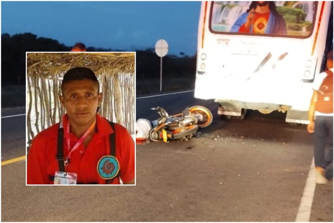 Guía turístico de Camarones fallece trágicamente al chocar su moto contra un autobús