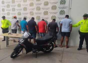 Cayeron seis miembros de ‘Los Veloces’, dedicados al fleteo en La Guajira