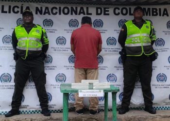 Capturan a un sujeto transportando cinco kilos de cocaína hacia Maicao