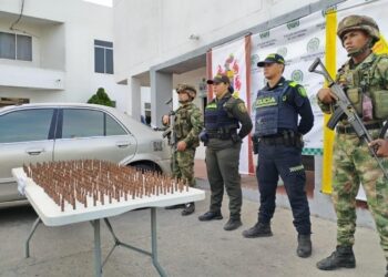 Persecución en Maicao terminó con la incautación de 850 cartuchos para fusil de largo alcance
