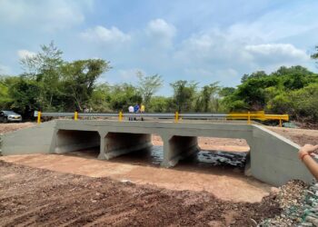 En Barrancas las obras se ven: entregan Box Culvert en la zona del Cocotazo