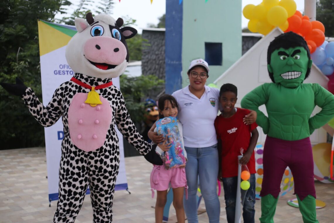 Gestora social de Dibulla rindió un homenaje lleno de amor y diversión a la niñez