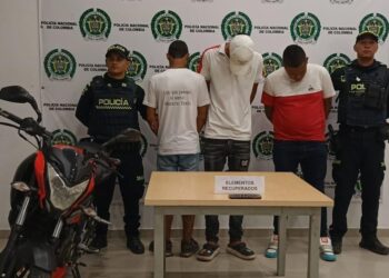 Caen tres presuntos atracadores en Riohacha, uno de ellos menor de edad