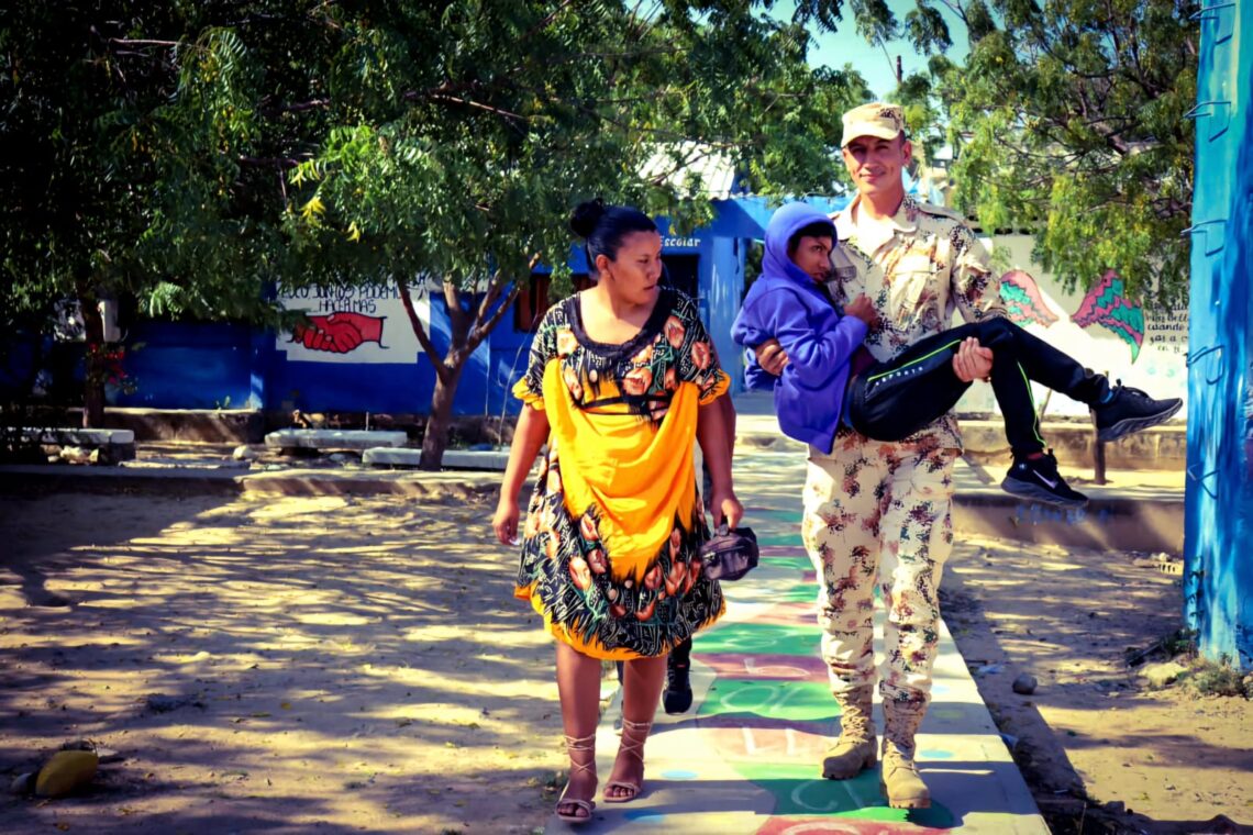 Ejército Nacional brindó servicios de salud especializados a comunidades wayuu de Camarones