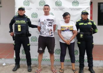 Sorprenden a una pareja de jibaros vendiendo marihuana en Maicao