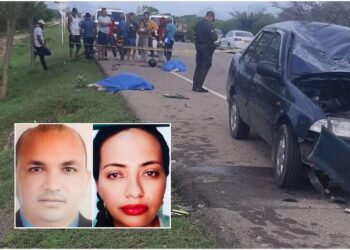 Funcionarios de la UNP mueren en fuerte accidente de tránsito en el sur de La Guajira