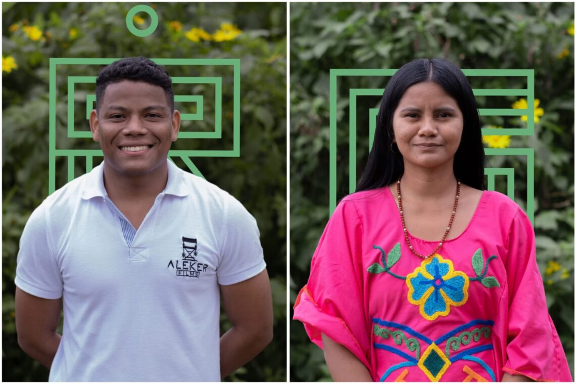 Dos guajiros hacen parte de Chagra, una exposición de narrativas comunitarias sobre cambio climático, género y justicia racial