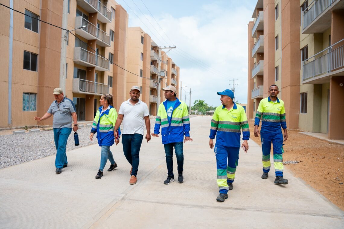 Aqualia garantiza el suministro de agua potable en la urbanización Balcones del Palaa en Riohacha