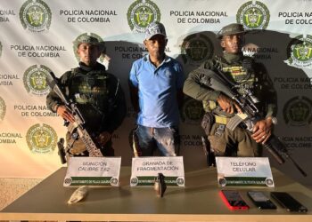Con una granada y cartuchos para fusil capturan a un sujeto sobre la Troncal del Caribe