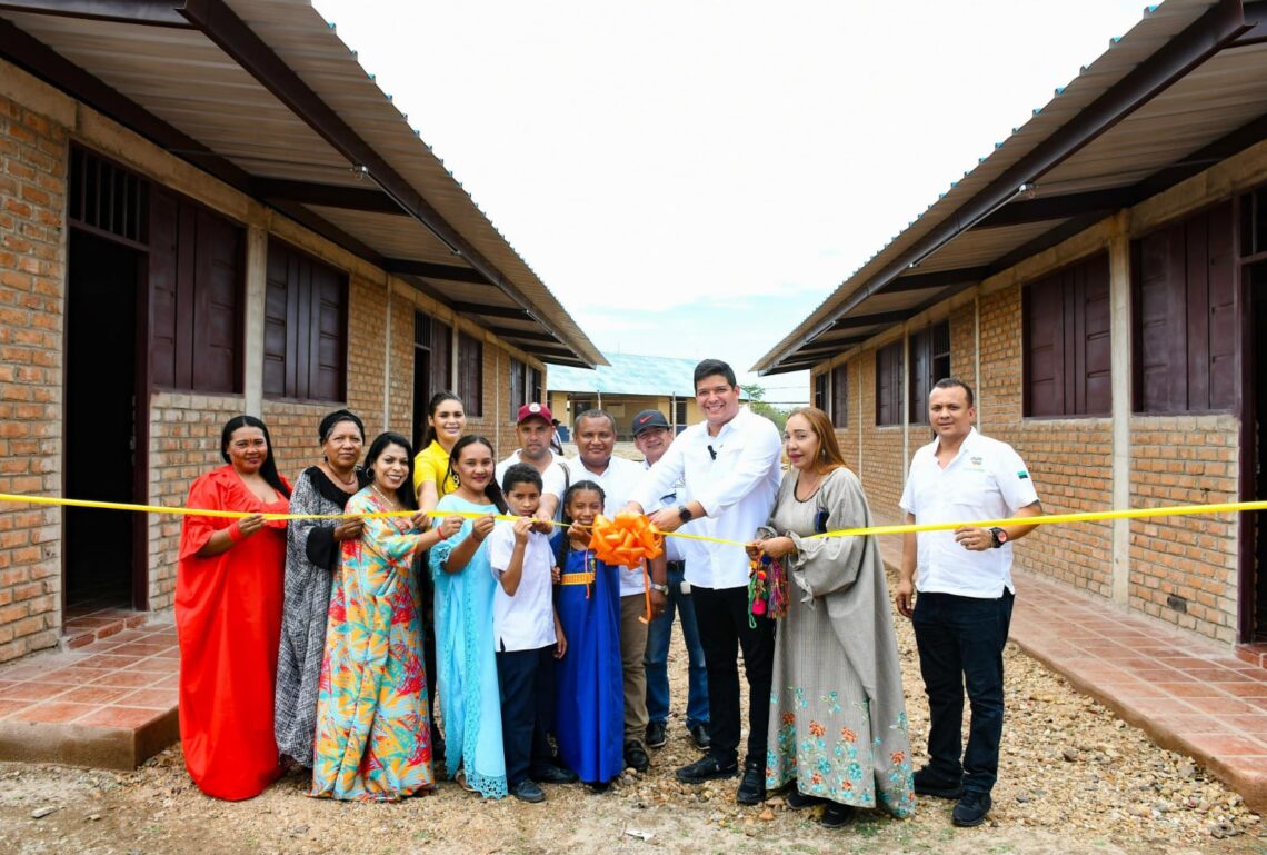 Inauguran nuevo centro etnoeducativo en comunidad indígena de Barrancas