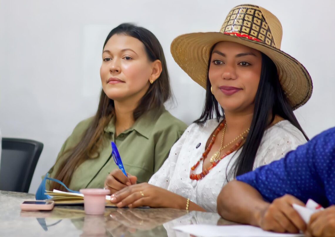 Con buenas noticias y gestiones, la senadora Martha Peralta visitó tres municipios del sur de La Guajira