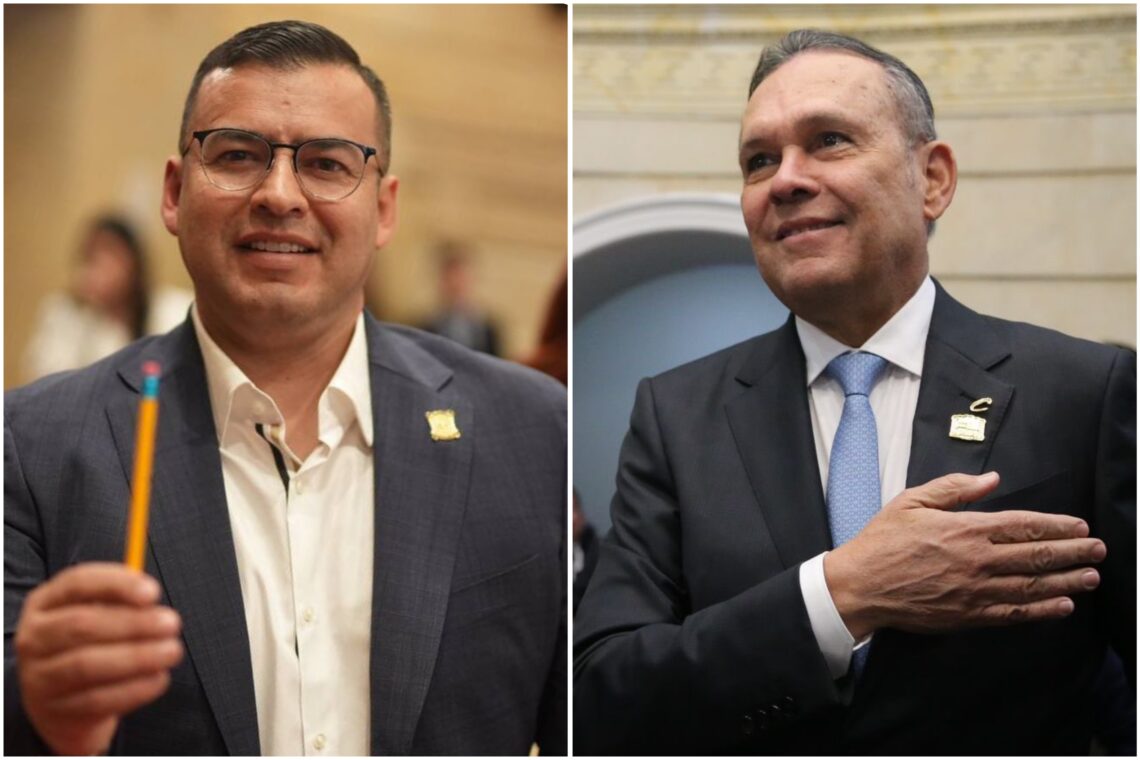 Los nuevos presidentes del Senado de la República y la Cámara de Representantes