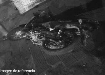 Cinco heridos en fuerte accidente de tránsito de dos motos en Fonseca, sur de La Guajira