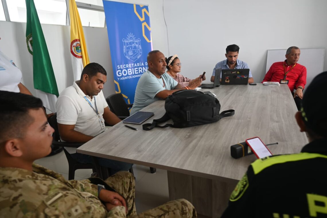 Realizan consejo de seguridad en Uribia para abordar el reclutamiento de menores de edad por grupos armados