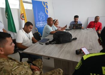 Realizan consejo de seguridad en Uribia para abordar el reclutamiento de menores de edad por grupos armados
