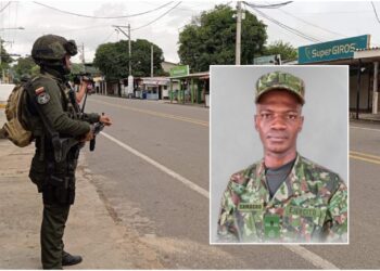Militar asesinado en Mingueo llevaba un mes en el Gaula Militar y seis años como soldado profesional