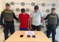 Con tres celulares, capturan a dos sujetos en Hatonuevo luego de cometer un atraco