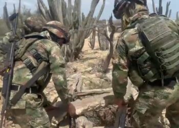 Hallan caleta con armamento del Clan del Golfo en una comunidad wayuu de Uribia