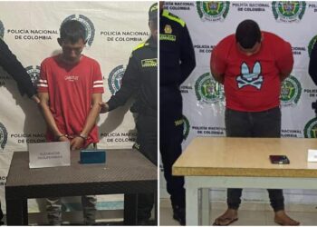 Policías frustraron dos atracos a mano armada en Barrancas y capturaron a los antisociales