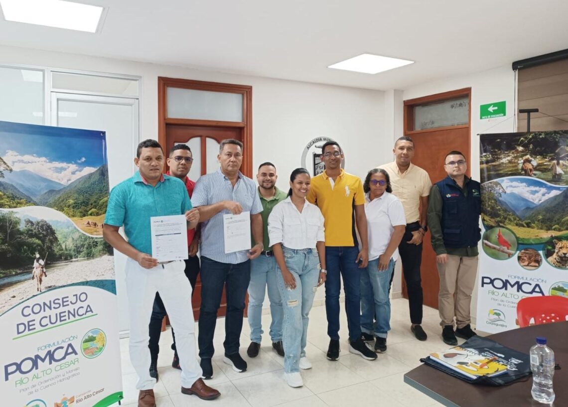 Corpoguajira conformó e instaló el primer Consejo de Cuenca del río Alto Cesar para el periodo 2024-2028