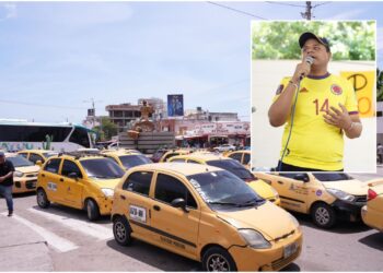 Alcalde Genaro Redondo motivó a los taxistas a ser siempre la cara amable de Riohacha