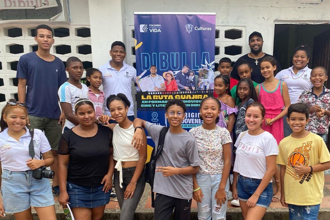 La Ruta Guajira en formación audiovisual, cine y literatura formó a 40 jóvenes del municipio de Dibulla