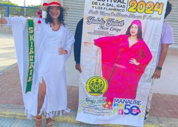 Yudelis Meza Epieyú, la candidata por Shiruria al Reinado de la Sal, Gas y los Flamencos en Manaure