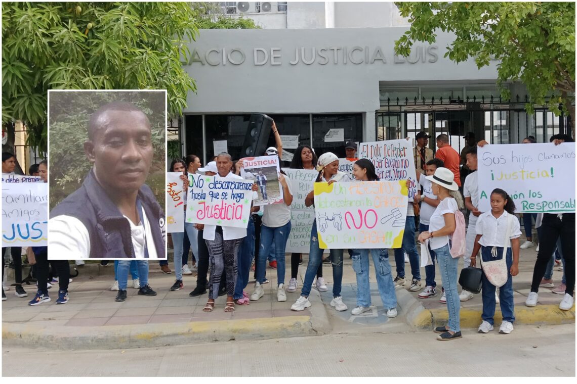 “No a la casa por cárcel para los asesinos”: exigen justicia por Néstor Martínez Brito, asesinado en Riohacha