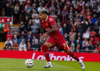 En su partido 100 con el Liverpool, el guajiro Lucho Díaz marcó un golazo