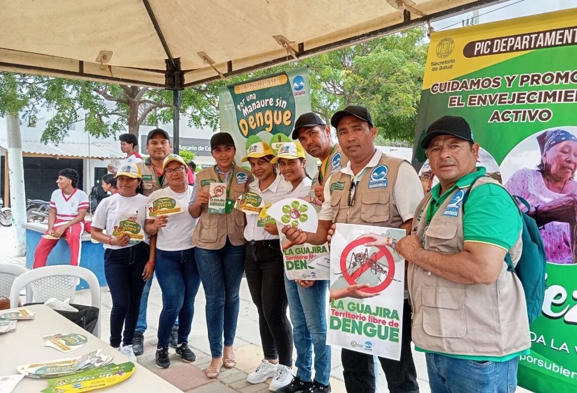 Con campañas educativas y de concienciación atacan la propagación del dengue en La Guajira