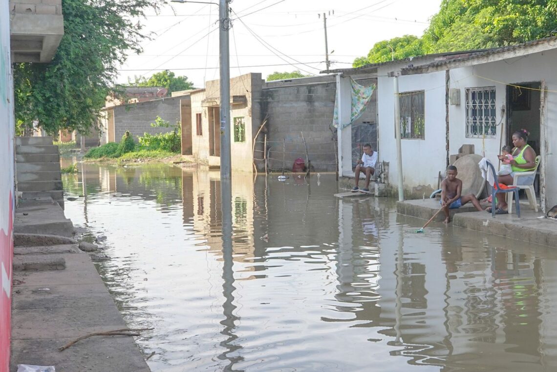 Tras fuertes aguaceros, declaran Emergencia por Calamidad Pública en Riohacha