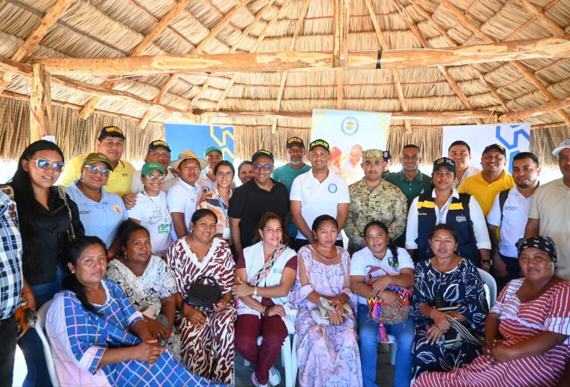 En Uribia, más de 2 mil personas participaron en la segunda jornada de la campaña ‘Progreso al Barrio’