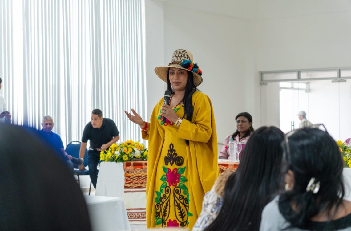 De La Guajira a París: senadora Martha Peralta abre oportunidades comerciales para artesanos y diseñadores guajiros