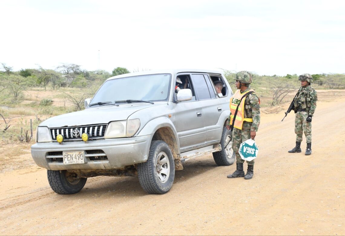 Refuerzan la seguridad en la Alta Guajira y promueven el respeto cultural durante el puente de Reyes