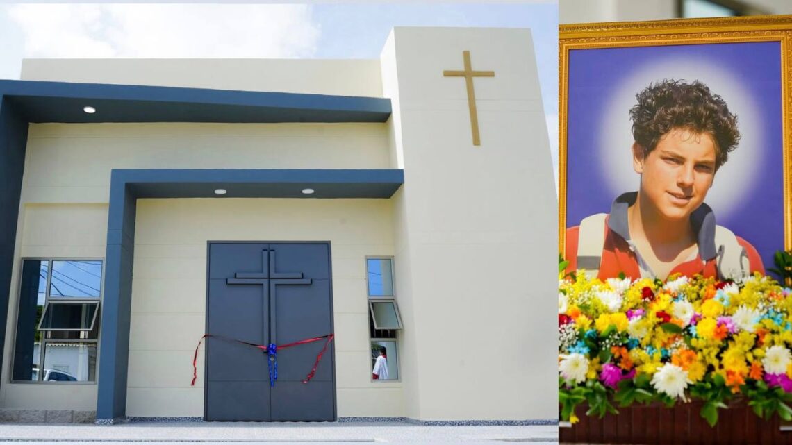 Esta es la capilla en Riohacha dedicada a Carlo Acutis