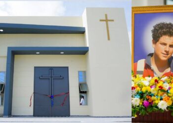 Esta es la capilla en Riohacha dedicada a Carlo Acutis