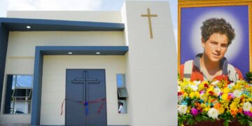 Esta es la capilla en Riohacha dedicada a Carlo Acutis