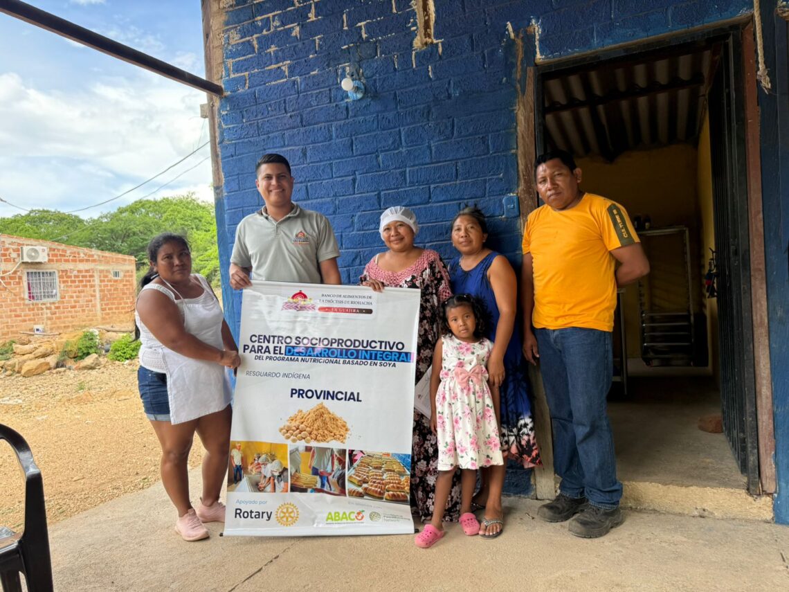 Banco de Alimentos de la Diócesis de Riohacha y Club Rotario Bogotá  apuestan por la soya para combatir la desnutrición