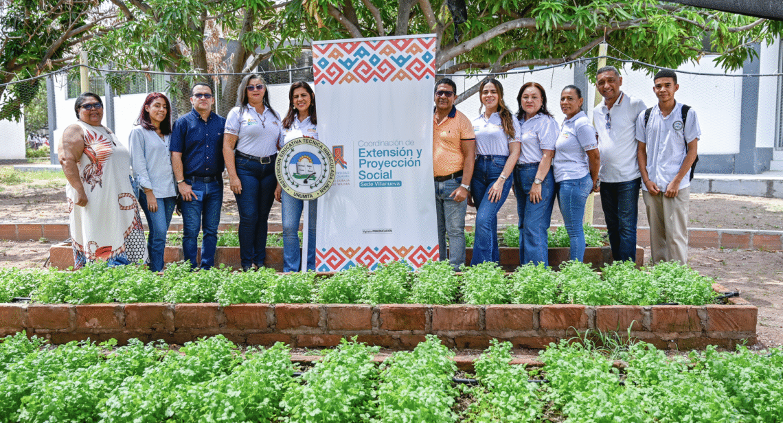 Uniguajira Sede Villanueva entregó proyecto de Huertas Orgánicas financiado por MinCiencias